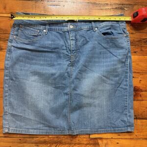 Levi's 512 Perfectly Slimming Denim Size 20 Western Cowgirl Country Classic Boho